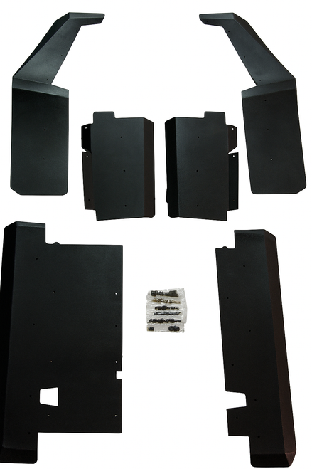 Polaris Ranger Underbed Mud Shield with Fender Extensions - For Ranger XP 900, Ranger Crew XP 900, Full-Size Ranger XP 570, Ranger XP 1000, and Ranger Crew XP 1000