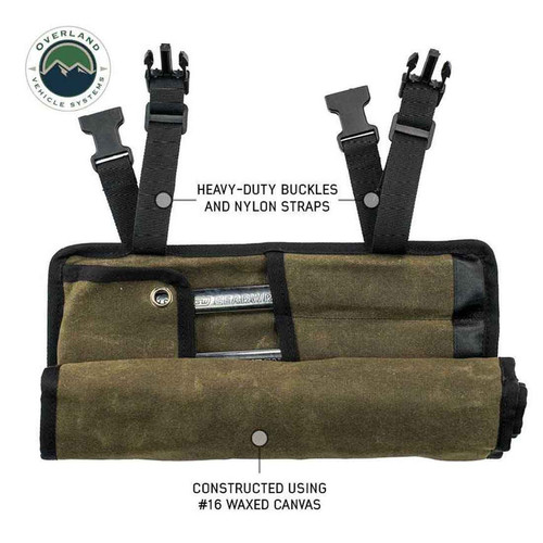 Wrench Tool Roll - #16 Waxed Canvas Storage