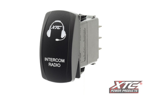 Intercom Radio Rocker Switch
