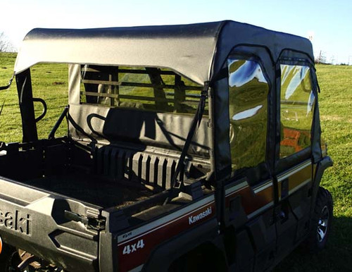 Kawasaki Mule PRO FXT Soft Uppper Doors with Zipper