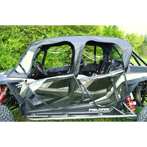 Polaris RZR XP 4 Turbo S Soft Doors - Side Cab Enclosure Upper Soft Doors -