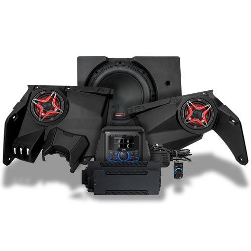 Can-Am Maverick X3, Phase-3 V-Spec 3-Speaker 1650 watt Sound System w/ JVC - 2017-2026