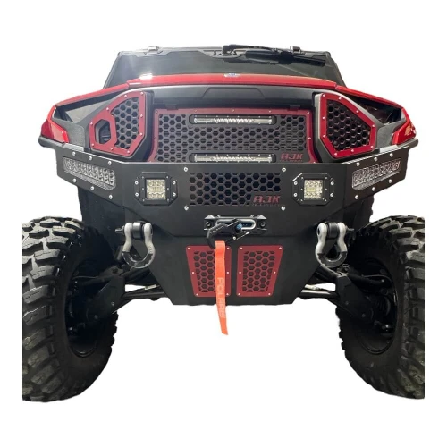 Polaris Ranger 1500XD Front Bumper with Winch Mount & Optional Lights