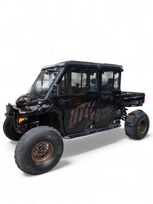Can Am Defender HD10 Rocker Guard Side Entry Steps (4 Seat) 2016-2026