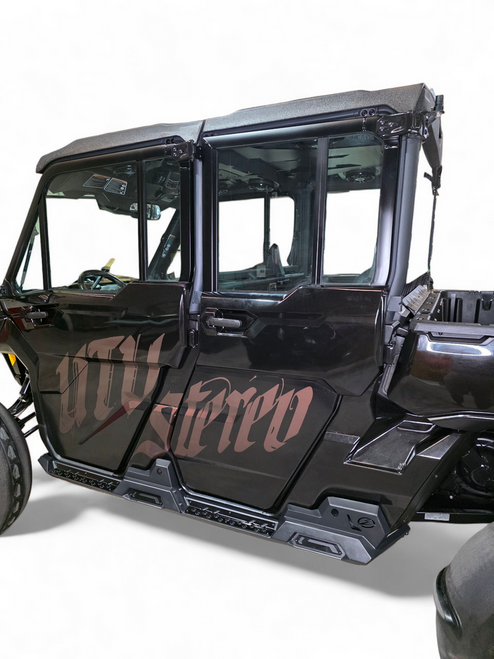 Can Am Defender HD10 Rocker Guard Side Entry Steps (4 Seat) (2016-2026)