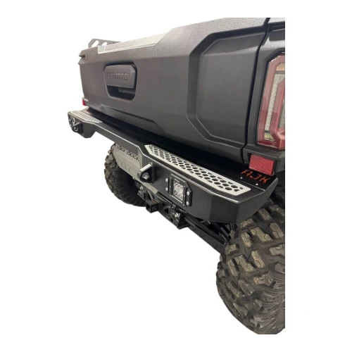 CF Moto UForce U10 Rear Bumper - with D-Ring Mounts, Light Mounts & Top Tread Plate - 2025-2027