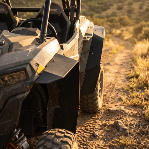 Polaris RZR Pro XP & Turbo R Mud Flap Fender Extensions  - 2020-2024