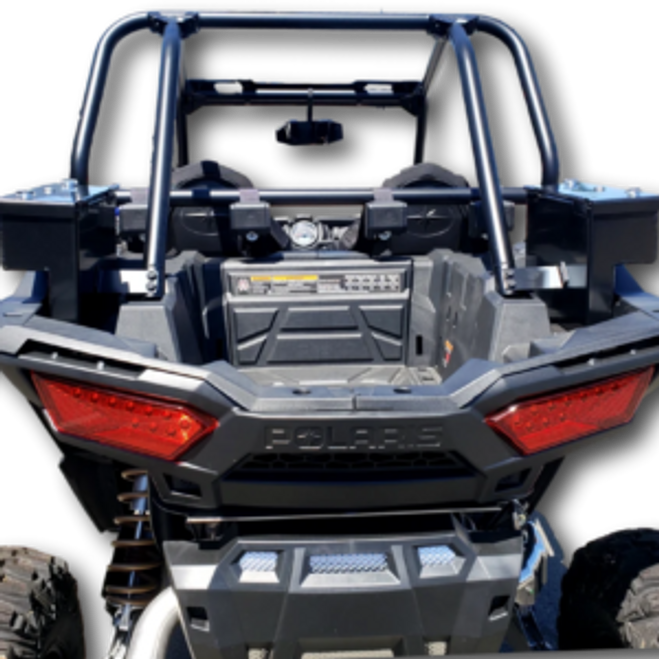 Polaris RZR 1000 Side Cargo Storage Security Box - Weatherproof, Lockable, Secure, Heavy Duty
