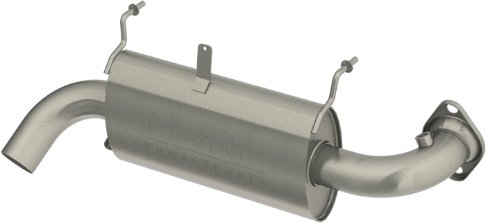 MBRP 2018-2023 RZR XP 1000/ RZR RS1 Turbo Oval Slip-on Exhaust