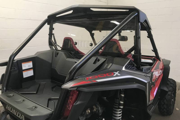 Honda Talon Rear Cab Back Windshield with Vent - Hard Coated Scratch Resistant - Free Shipping!