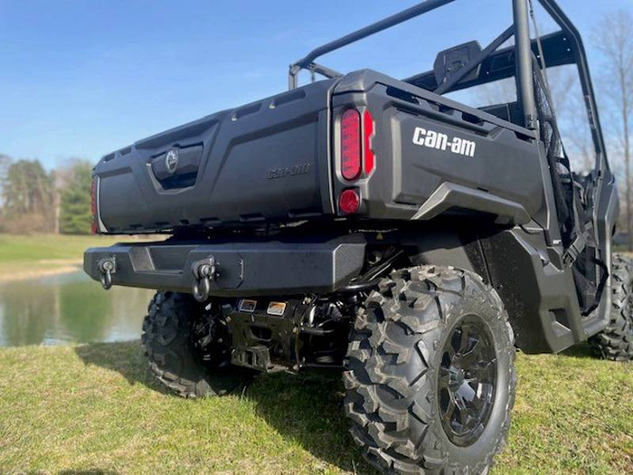 Can-Am Defender Rear Heavy Duty Formed Steel Bumper - 2017-2026