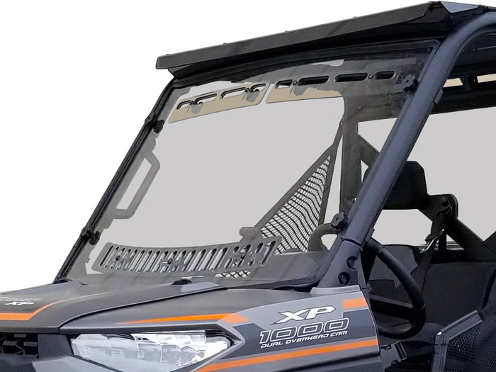 Polaris Ranger Full-Size 2013-Current Scratch Resistant Multi-Vent Windshield