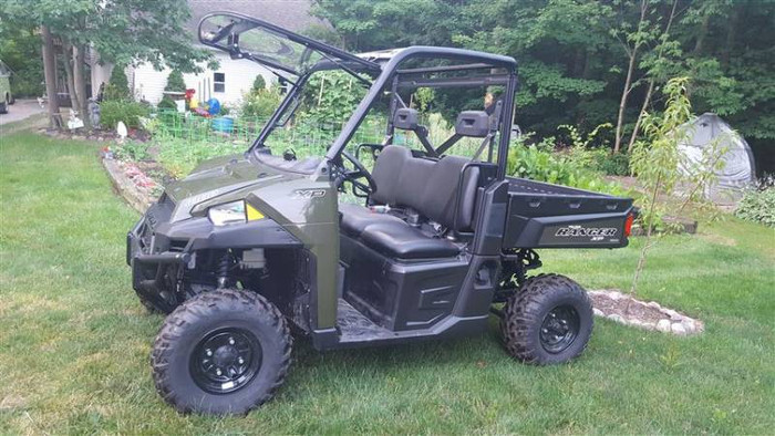 Full Size Polaris Ranger Flip-Up Windshield (60" Wide)