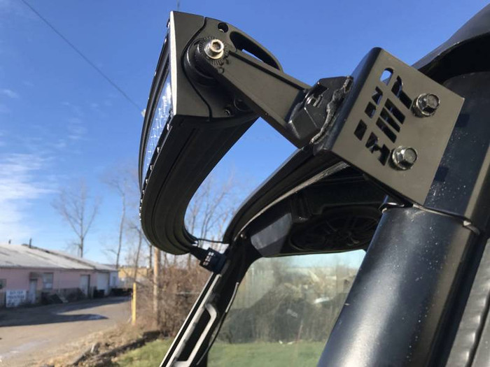 Polaris Ranger 50" LED Light Brackets for the PRO-FIT Cage