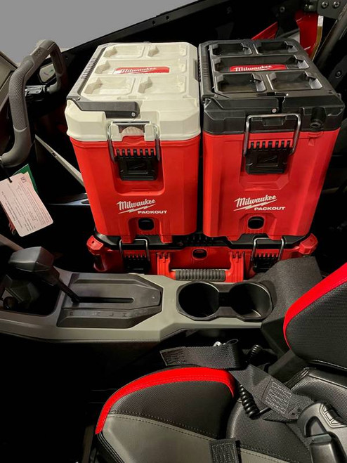 Polaris RZR PRO-XP and Turbo R "Milwaukee Pack Out" Rack (replaces passenger seat)