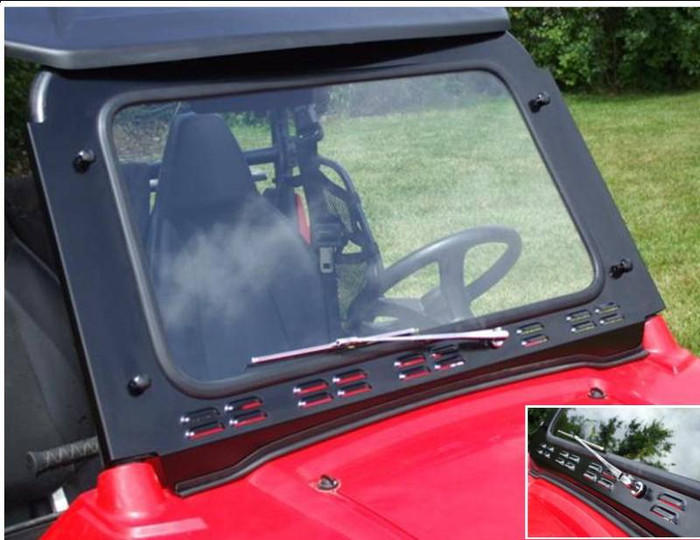 2008-2014 RZR Laminated Safety Glass Windshield with Wiper