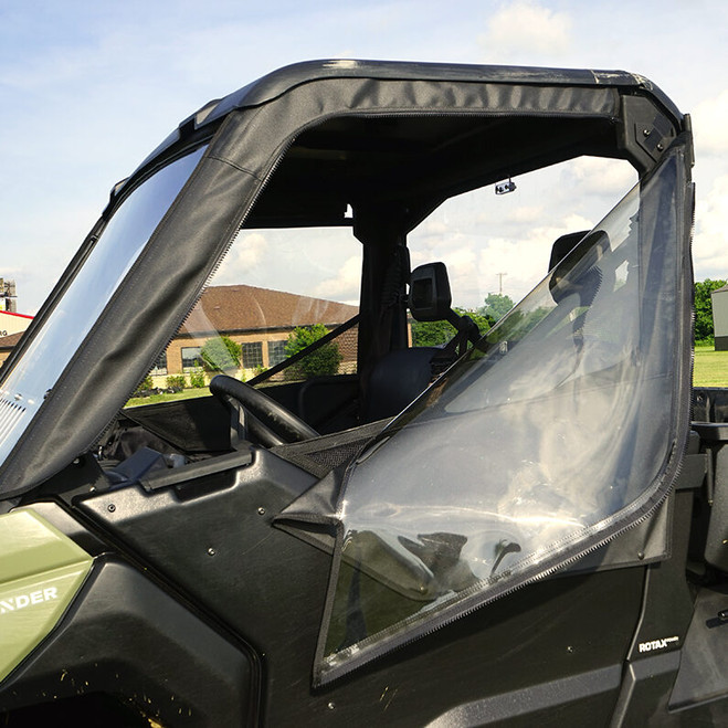 Can-Am Defender Soft Upper Doors with Zipper