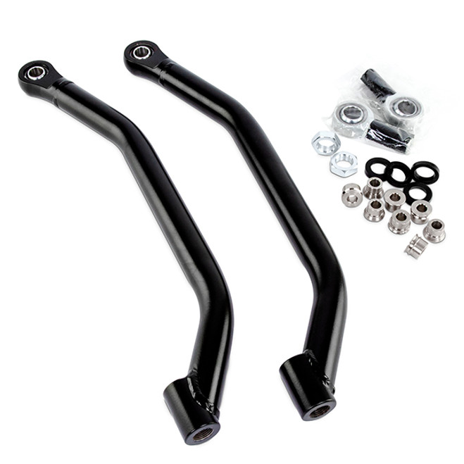 APEXX Polaris RZR PRO XP Lower Arched Radius Bars with Spherical Bearings Installed