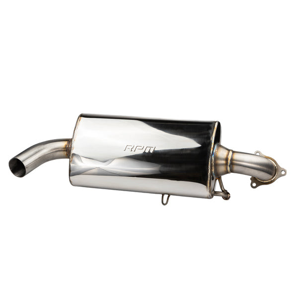 RPM 2020-2025 Polaris RZR PRO XP & Turbo R / Pro S Sport Muffler, Slip-On Catless Sport Muffler