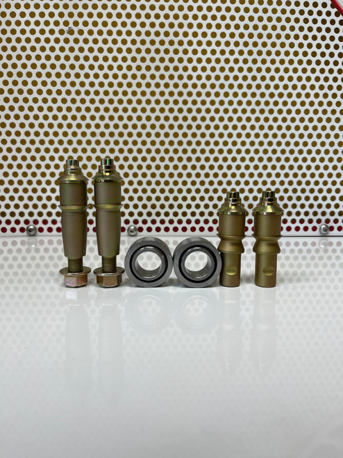 Polaris RZR PRO R Upper & Lower Steering Knuckle Pins with FK 7/8 Uniballs