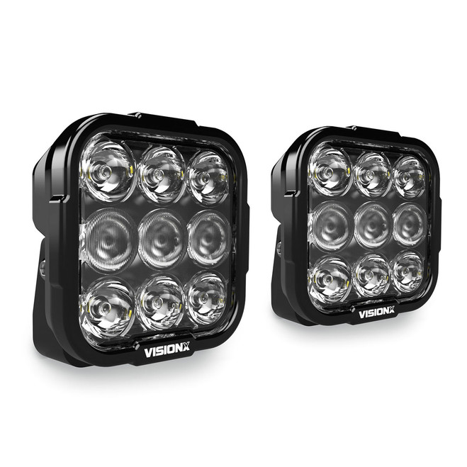 Vision X DURA PRO 9 Dual-Action Combo Driving Lights - Clear Vision X DURA PRO 9 Dual-Action Combo Driving Lights - Clear