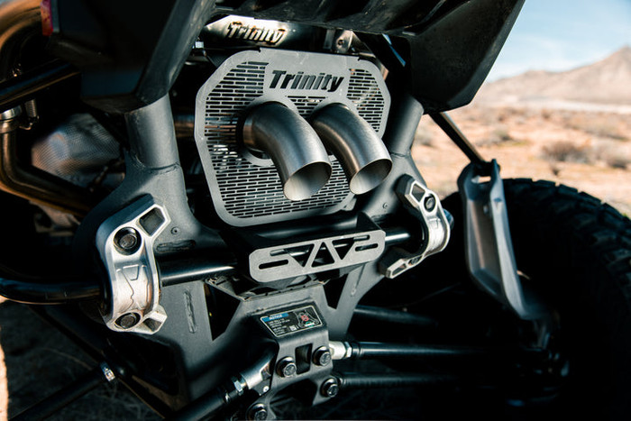Trinity Racing Can-Am Maverick R Performance Slip On Exhaust