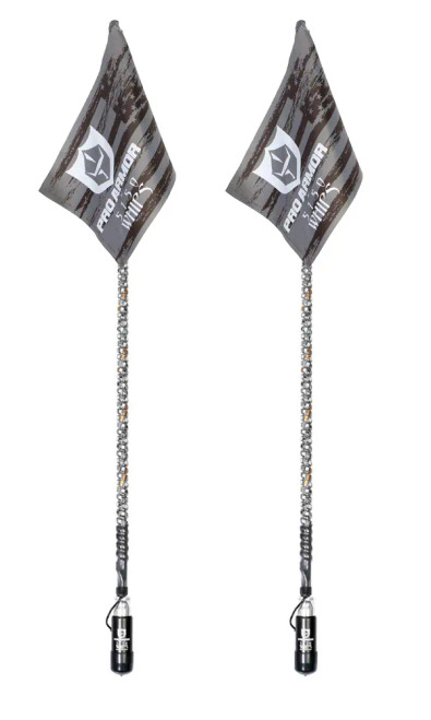 Pro Armor 5150 Multi-colored 187 Whip (Pair)