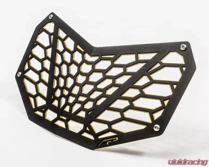 Premium Laser Cut 2 Piece Can-Am Maverick X3  Grill - Black & Gold