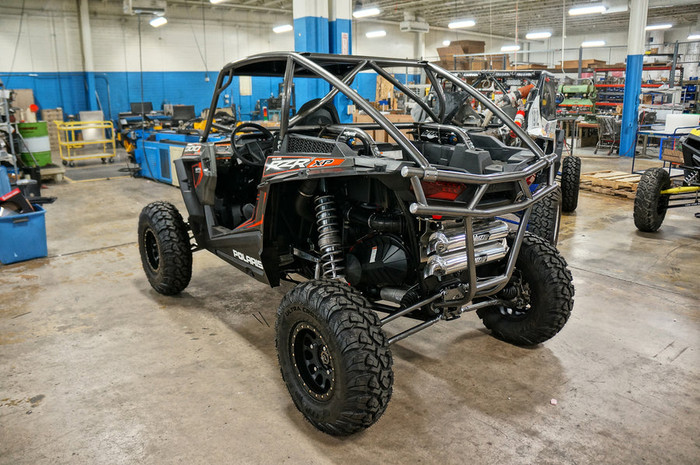 LS Racing Polaris RZR XP1000 Bolt On Roll Cage withIntegrated Rear Bumper