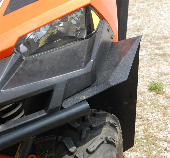 Polaris Ranger Underbed Mud Shield with Fender Extensions - For Ranger XP 900, Ranger Crew XP 900, Full-Size Ranger XP 570, Ranger XP 1000, and Ranger Crew XP 1000