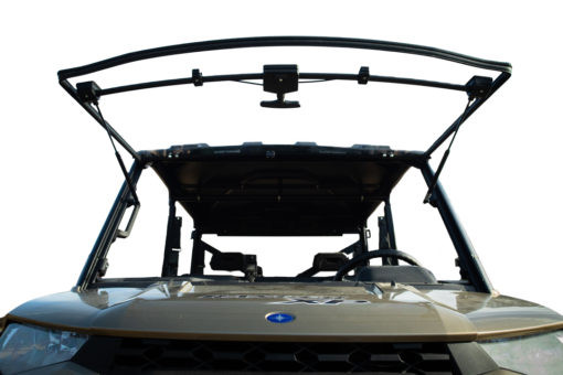 Falcon Ridge Velocity Flip Up Windshield Polaris Full Size Pro-fit Ranger - Hard Coated