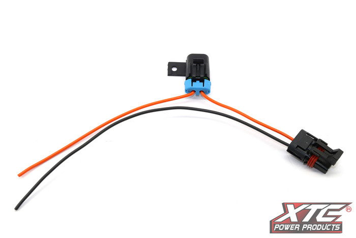 Polaris UTV Pulse Busbar Accessory Wiring Harness with 14 Gauge Fused IGN/GND Wires