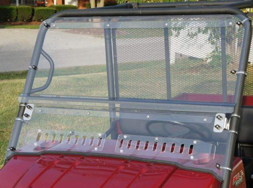 Kawasaki Mule 4000 Trans | 4010 Trans Aero-Vent Folding Front Windshield - 2009-2025