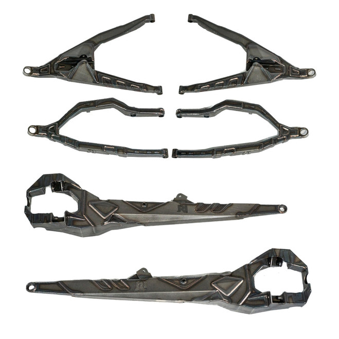 Can-Am Maverick X3 XRS Front A-Arms with Lower A-Arm Shock Mount Conversion & Rear Trailing Arms Kit - Cedar Suspensoin Co.