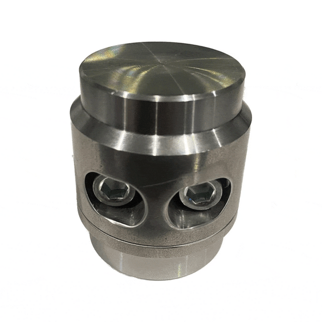 Machined Tubing Disconnects with thru bolts - 2" Diameter Tubing