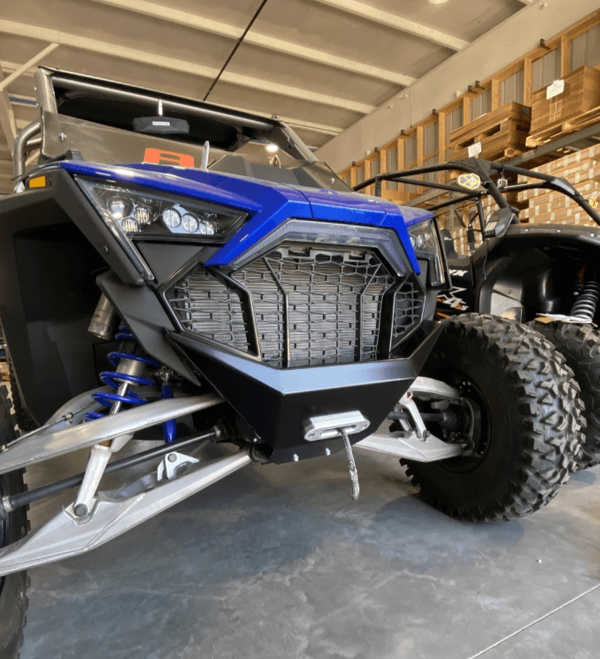 Polaris Pro R Front Bumper with Winch Mount