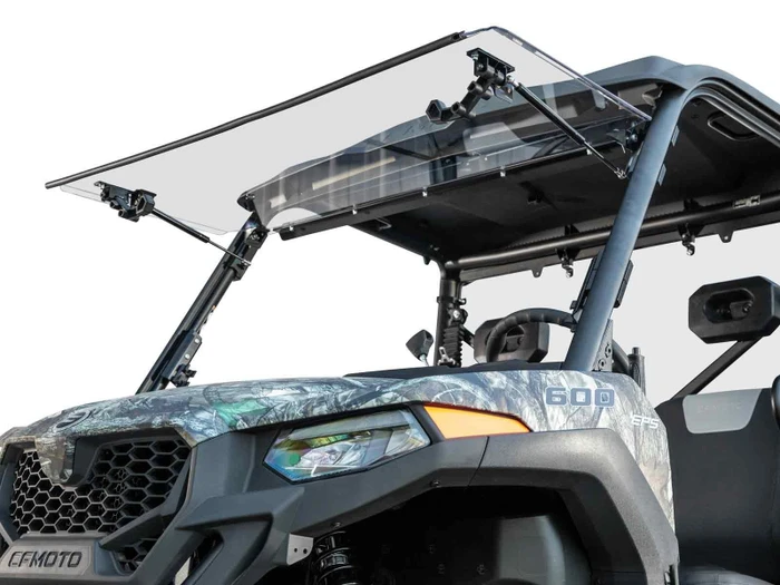 CFMOTO UForce 600 Scratch Resistant Flip Windshield