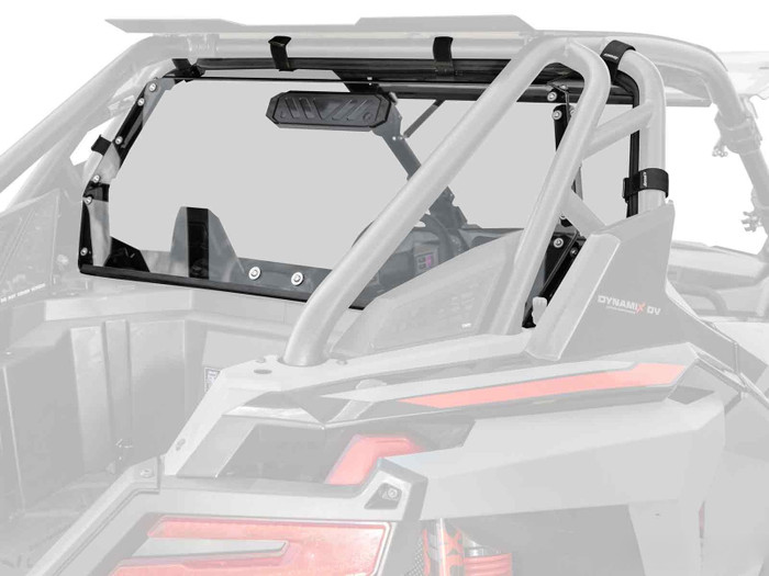 Polaris RZR Turbo R Rear Vented Windshield