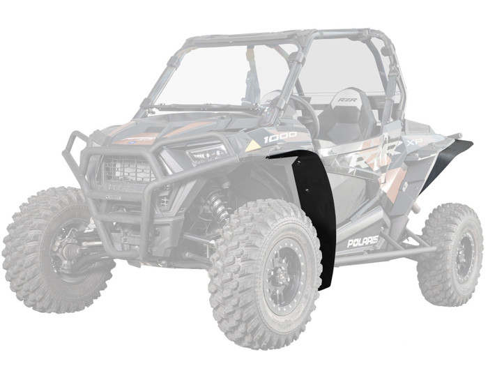 Polaris RZR XP 1000 Low Profile Fender Flares - Polaris RZR XP 1000 Kinetic Mud Flapes