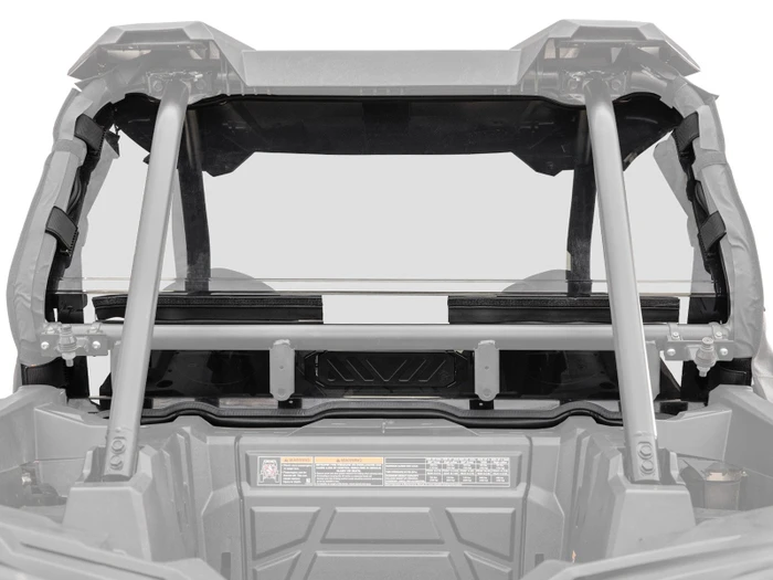 Polaris RZR XP 1000 & XP 4 1000 Rear Vented Windshield, 1/4" Light Tint, BreezeRite Vent