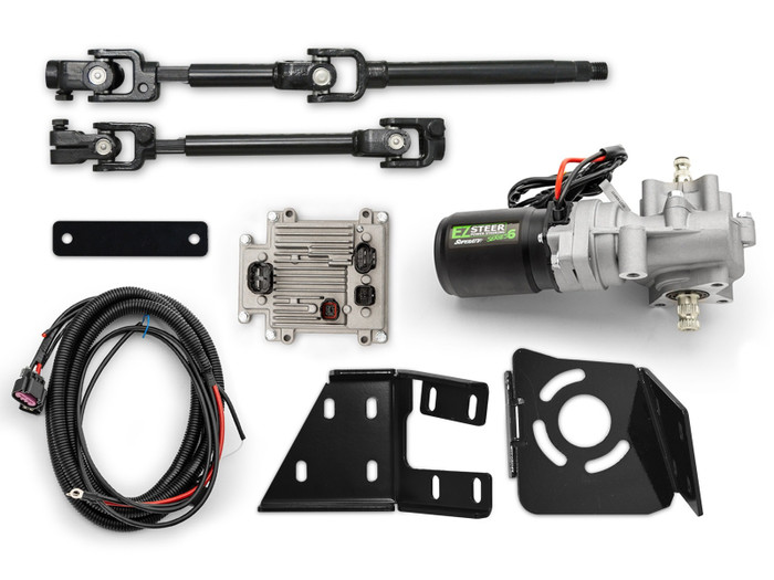 Polaris RZR XP Turbo & XP 4 Turbo EZ-STEER 600 Watt Power Steering Kit, Single Battery, Sealed Shafts