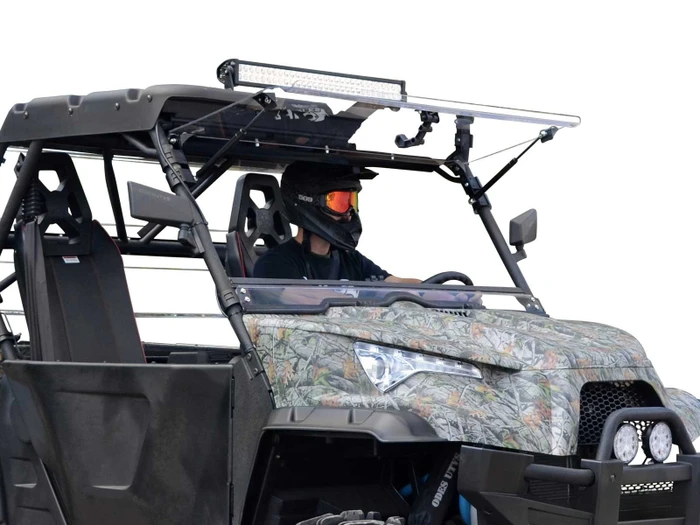 ODES Dominator Scratch Resistant Flip Windshield