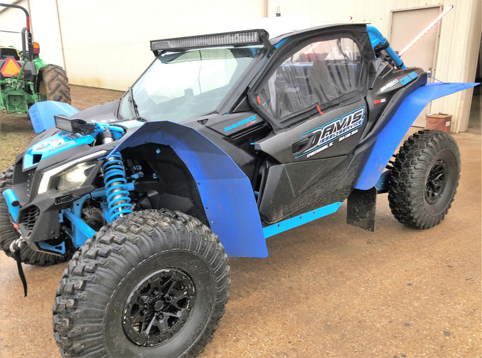 Can Am Maverick X3 and X3 Max Super Wide Mud Flap Fender Extensions