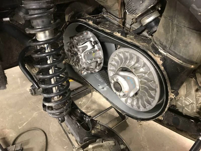 Can-Am Maverick X3 Inner Belt Housing Guard (one piece design)