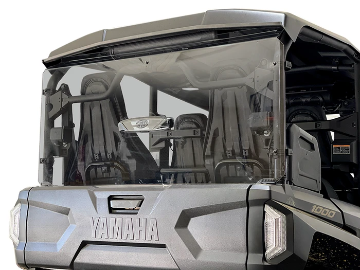 Yamaha 2021+ Wolverine X4 & RMAX4 Rear TINTED Windshield