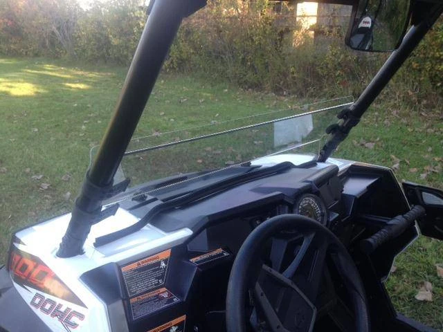 Polaris RZR XP 1000 Half Windshield - Hard Coated Scratch Resistant