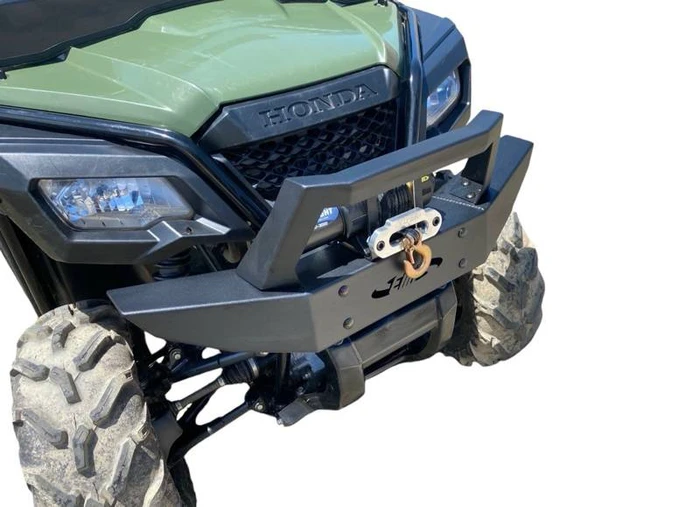 Honda Pioneer 500 / 520 Front Brush Guard Bumper with Winch Mount - Fits 2015-2027 Pioneer 500 & 520