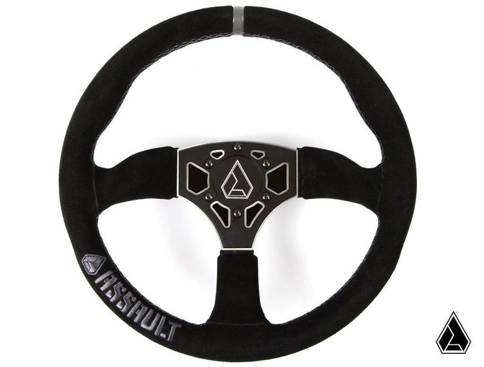 Polaris RZR Pro R Assualt Industries 350R Suede Steering Wheel with Hub Adapter