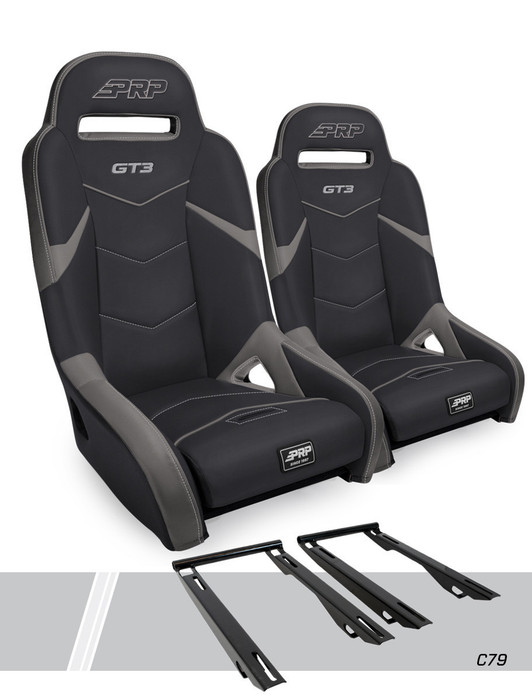 GT3 Suspension Seats Kit for Polaris Turbo R (Pair)