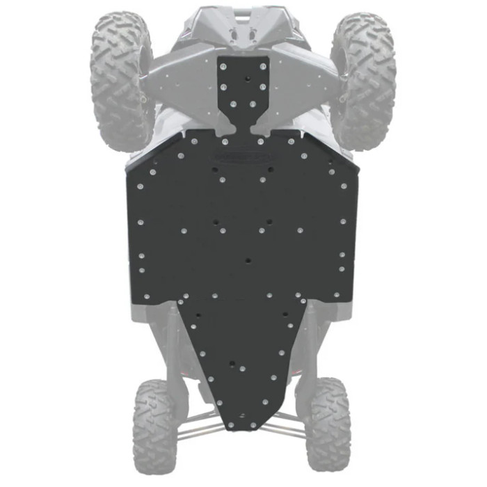 Can-Am Maverick X3 3/8"" UHMW Full Belly Skid Plate
